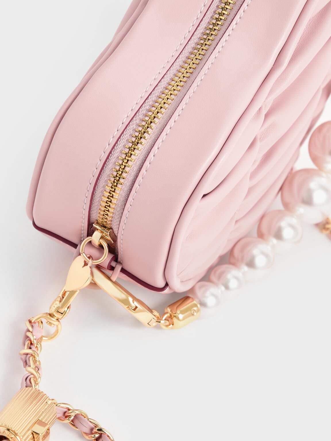 Charles and keith heart shaped bag clearance