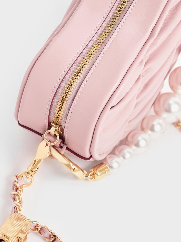 lilac or pink pastel heart bag – Titina Accessories