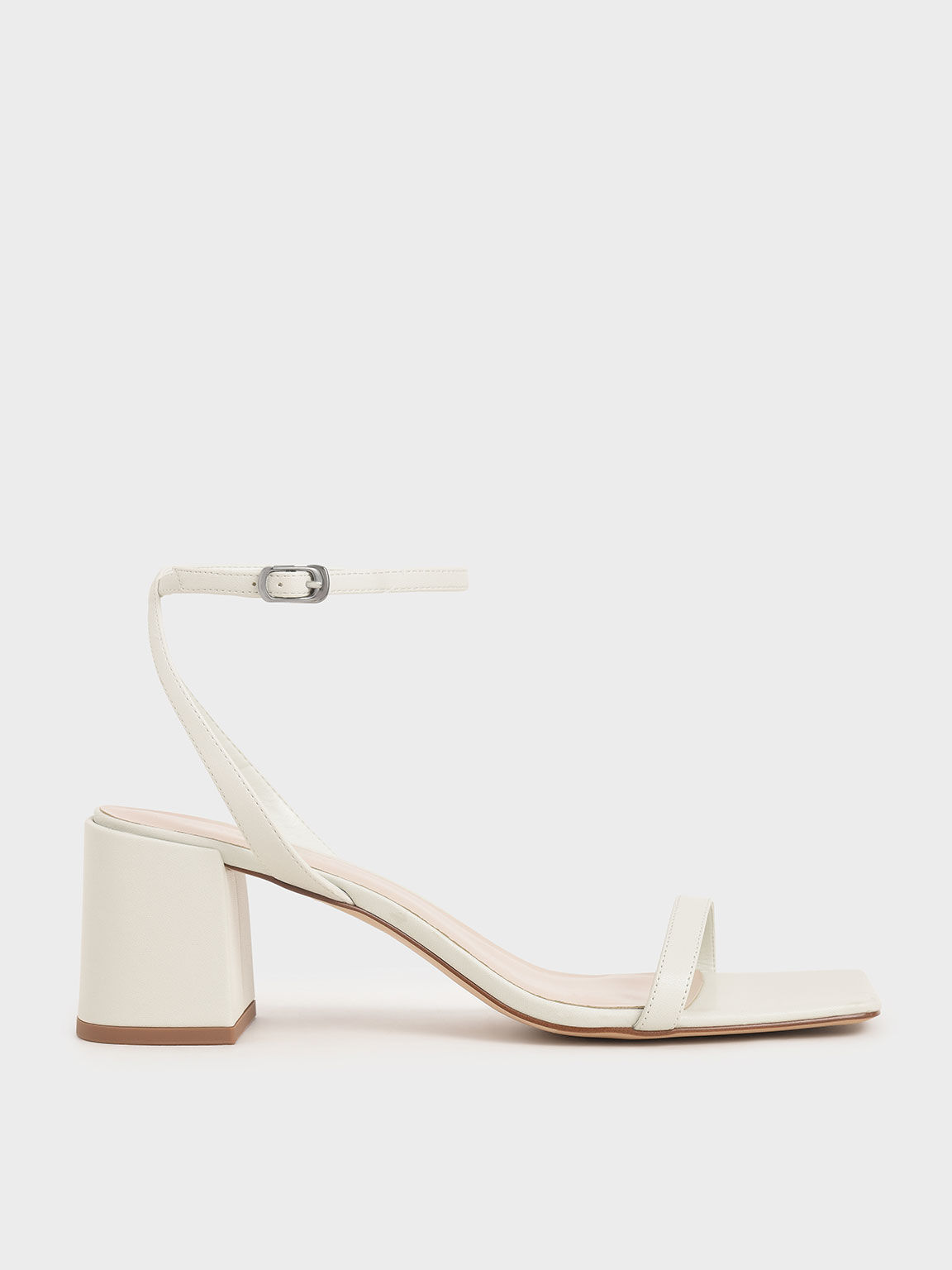 block heel sandals slip on