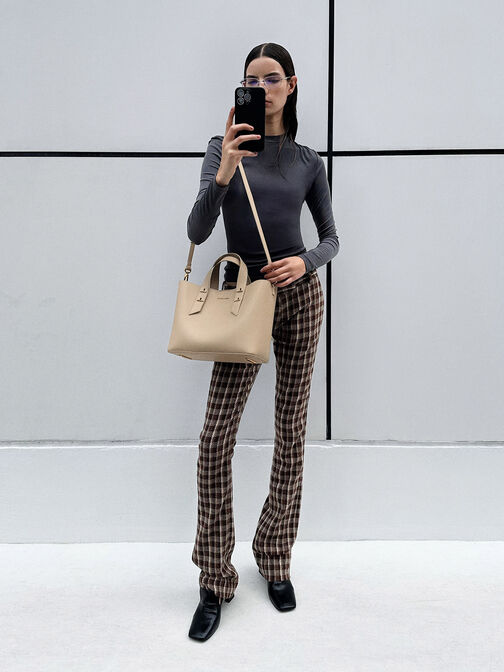 Shania Tote Bag, Dusted Oat, hi-res