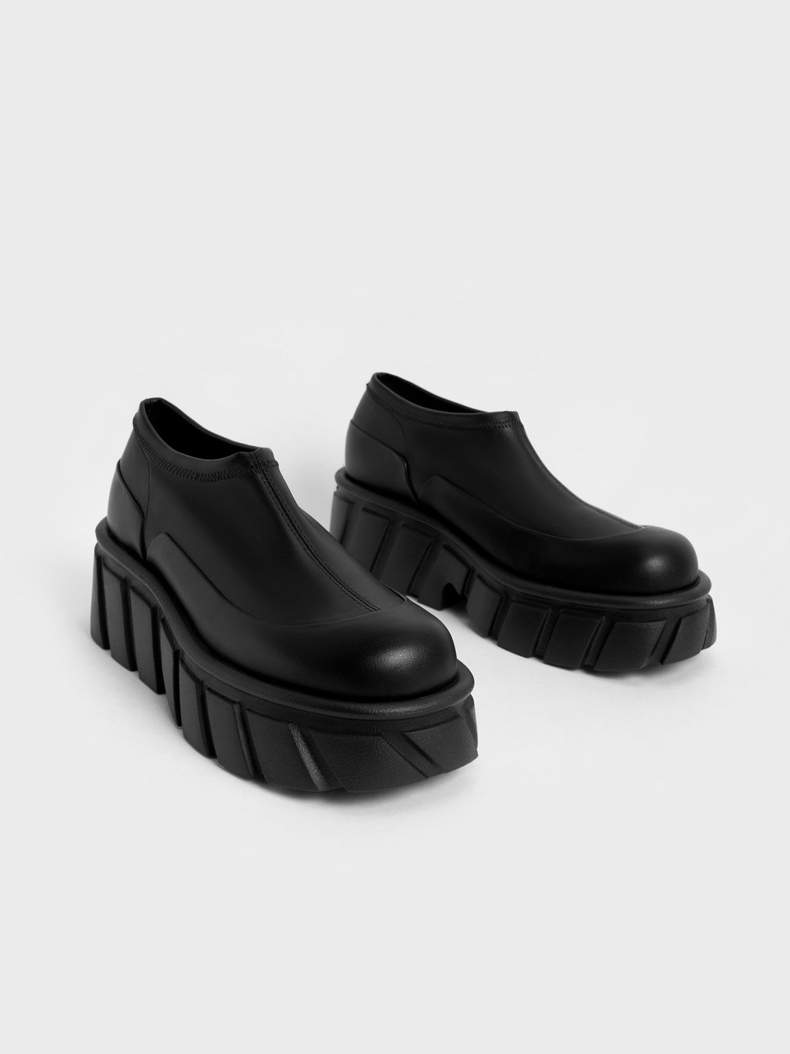 Aberdeen Slip-On Sneakers, Black, hi-res