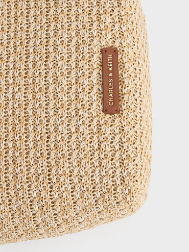 Sabine Raffia Knotted-Handle Tote Bag, Multi, hi-res