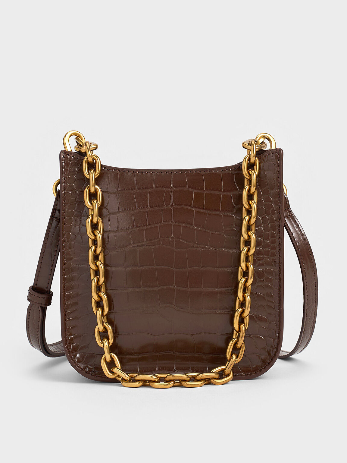 Charles and keith suede bag deals