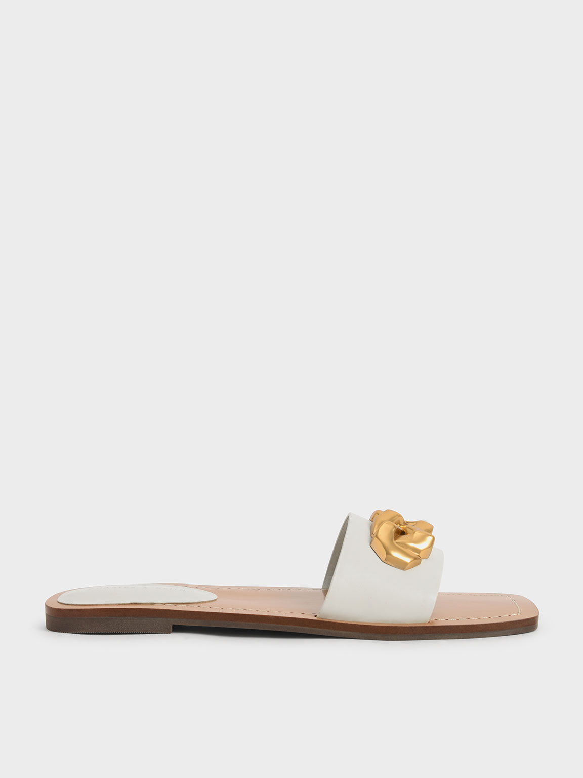 Chain sales slide sandals