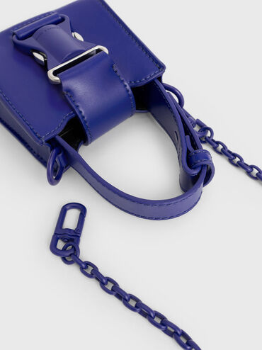 Ivy Top Handle Mini Bag, Cobalt, hi-res