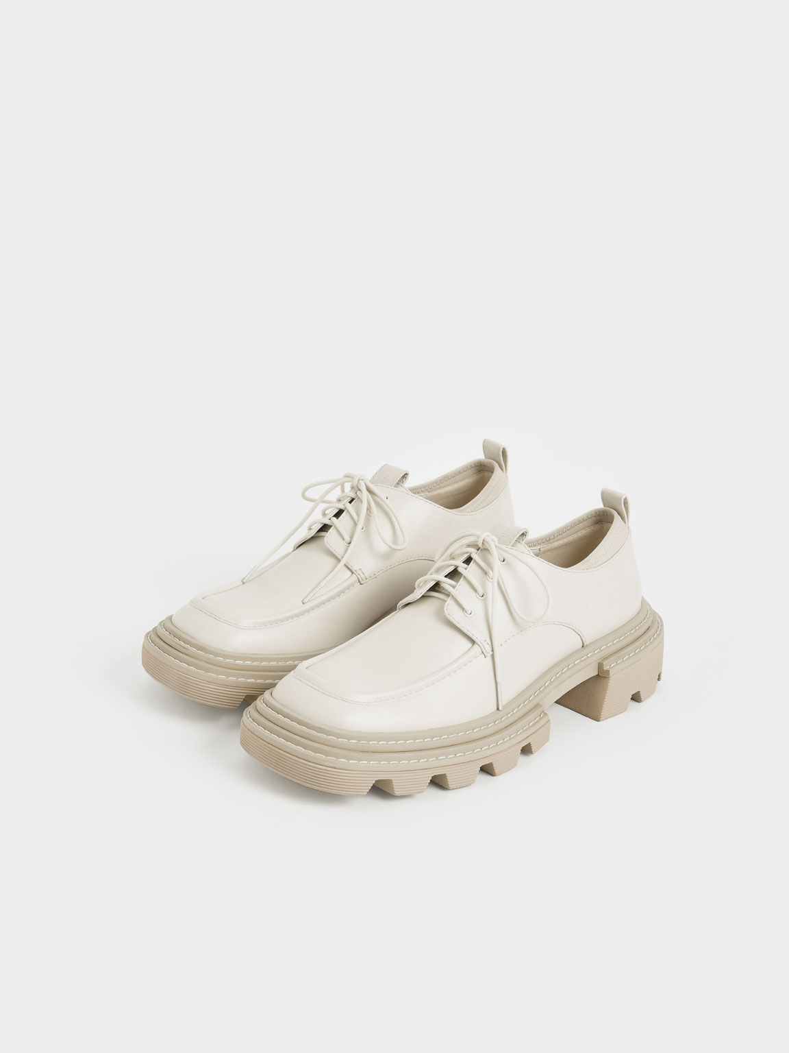 Chunky Brogues, Chalk, hi-res