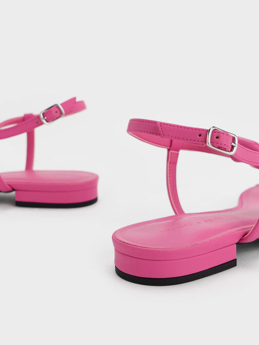 Koa 方釦夾腳涼鞋, 粉紅色, hi-res