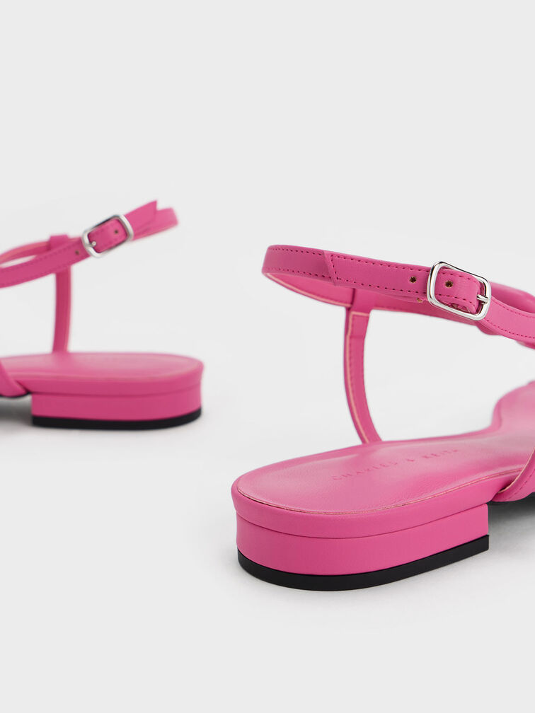 Koa Thong Sandals, Pink, hi-res