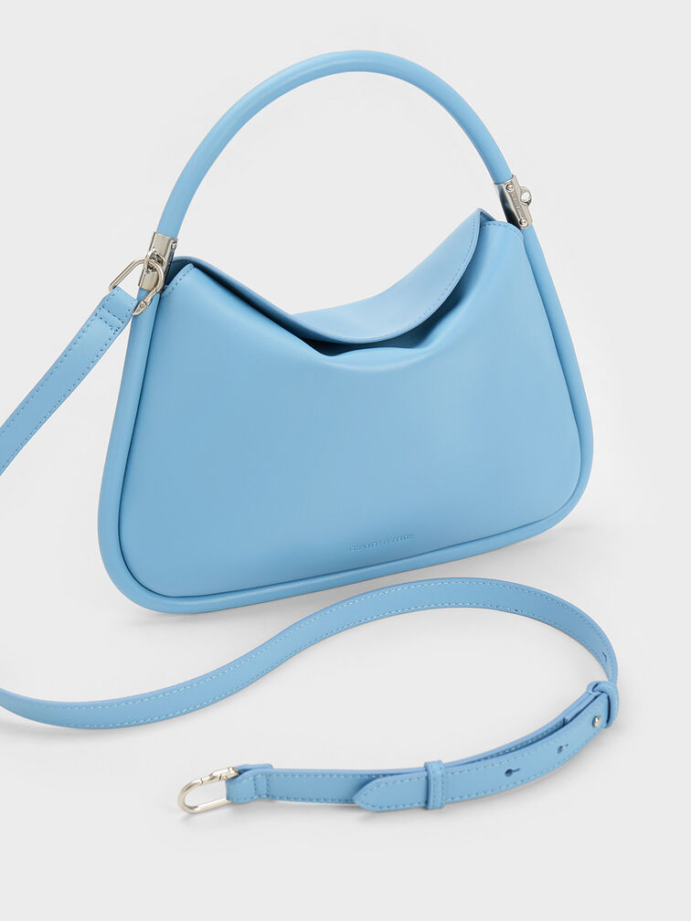 Lara Hobo Bag, Blue, hi-res