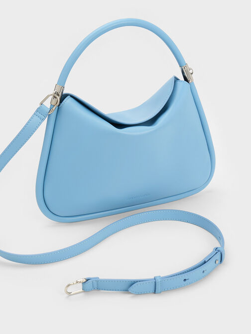 Lara Hobo Bag, Blue, hi-res