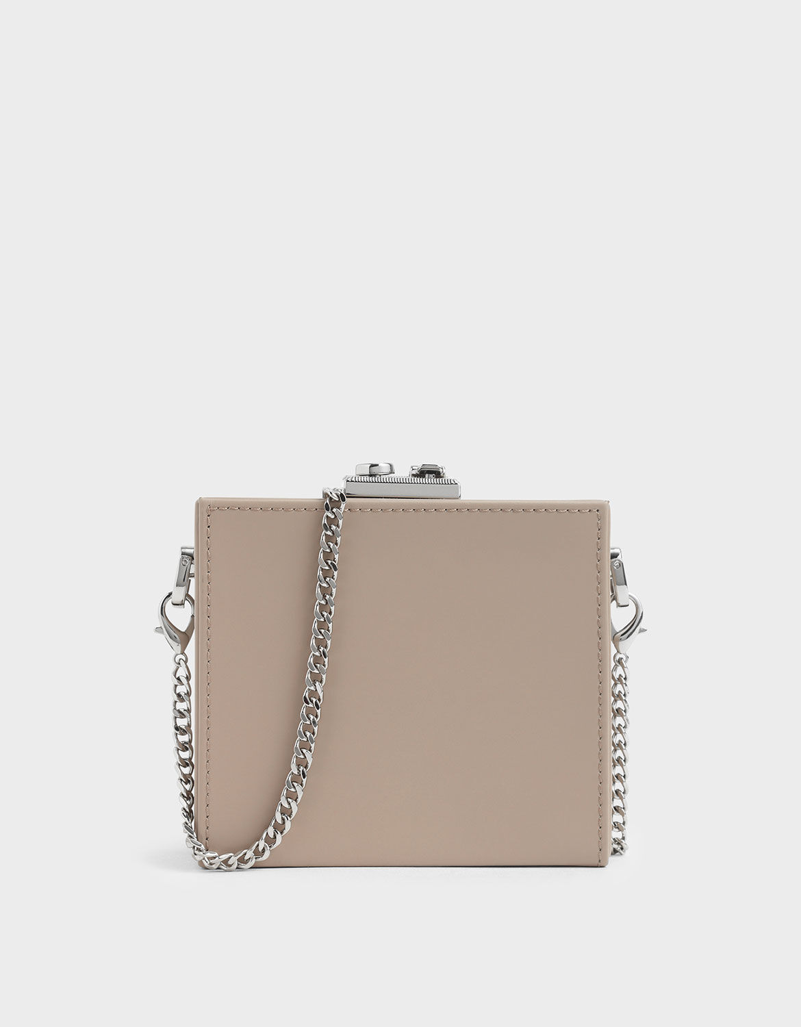 calf leather shoulder bag