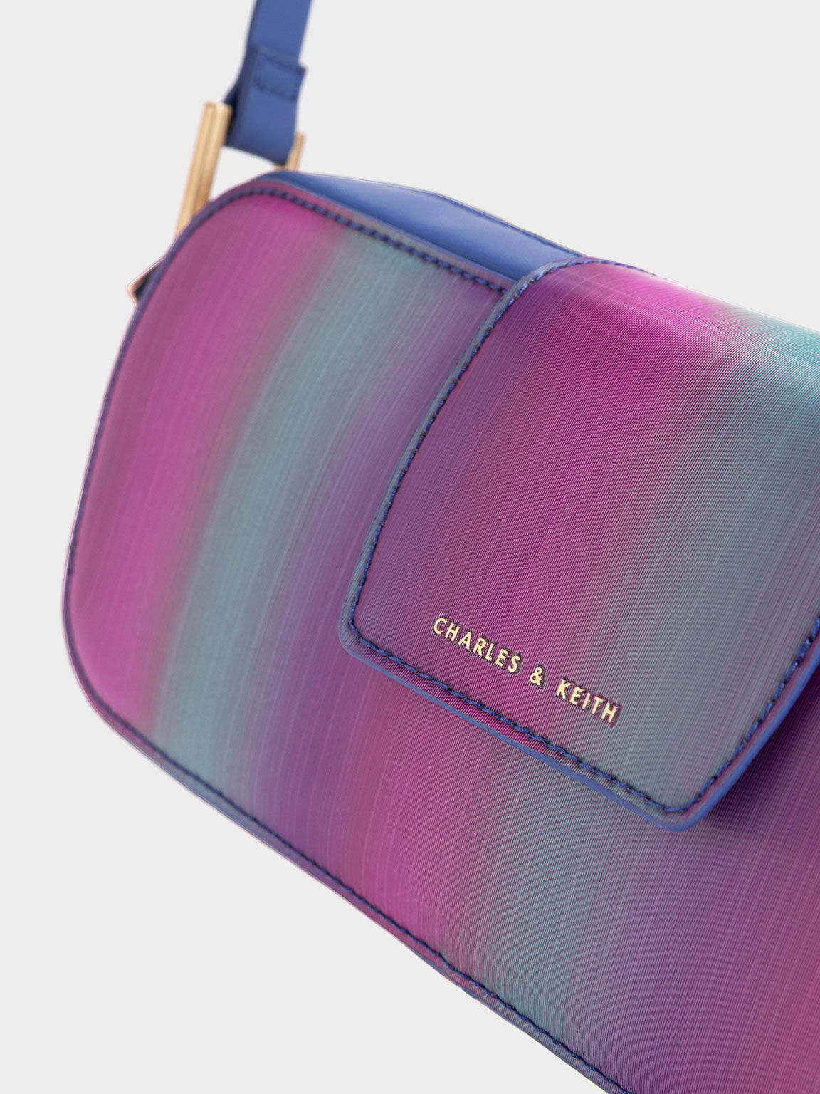 Peacock Selby Ombre Shoulder Bag - CHARLES & KEITH SG