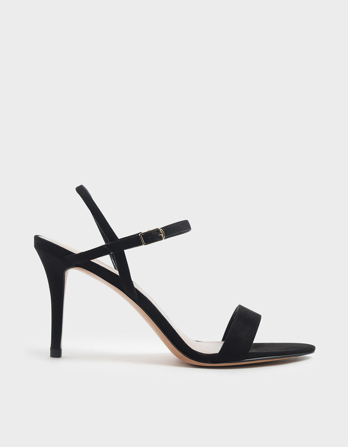 simple black high heels