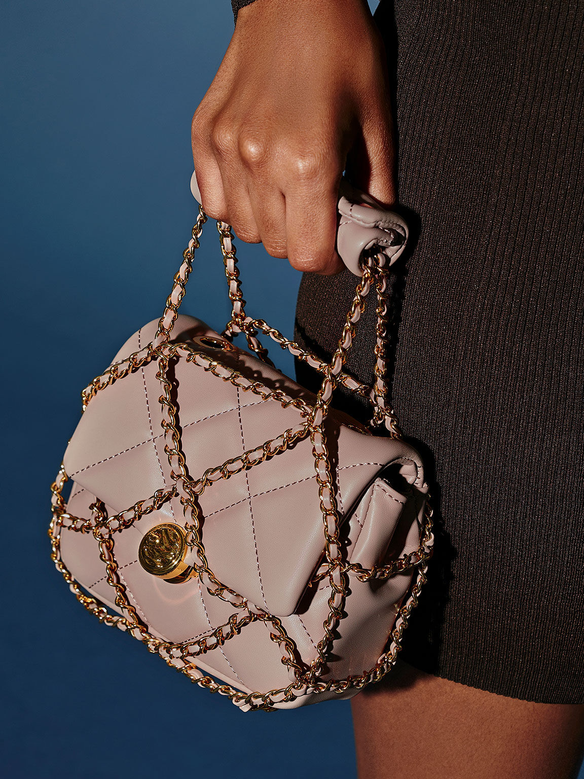 Quilted evening bag hot sale