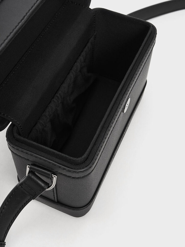 Bolso bandolera Bronte, Negro, hi-res