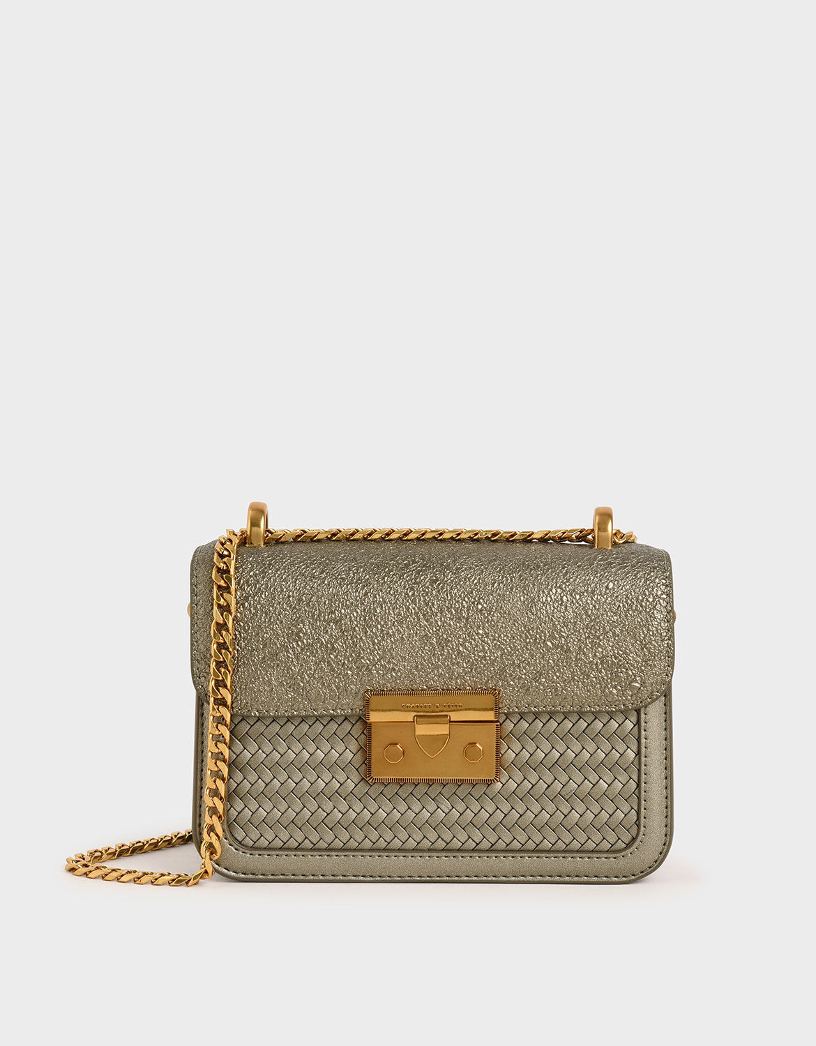 Woven crossbody bag clearance