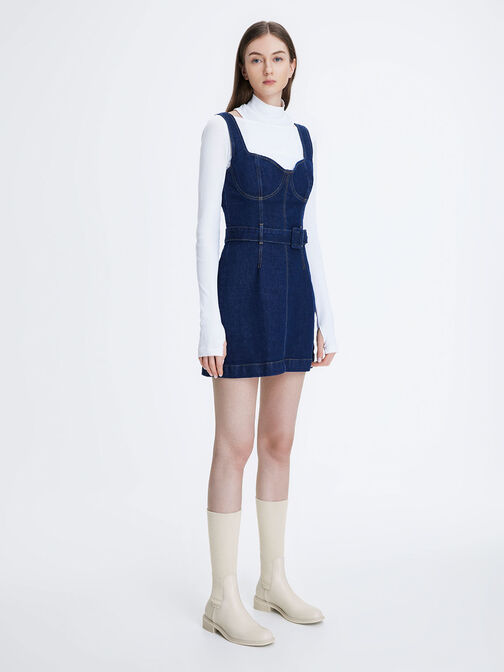 Knee-High Knitted Sock Boots, Chalk, hi-res