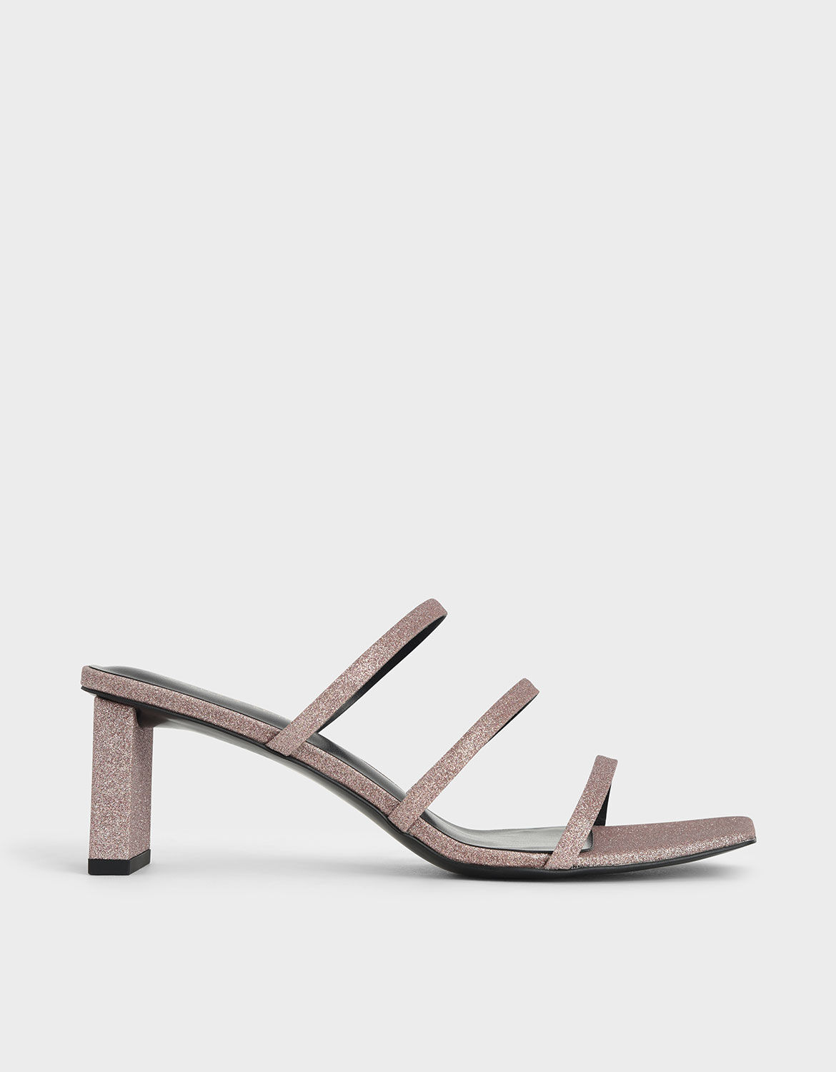 glitter mules