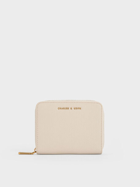 Basic Square Wallet, Ivory, hi-res