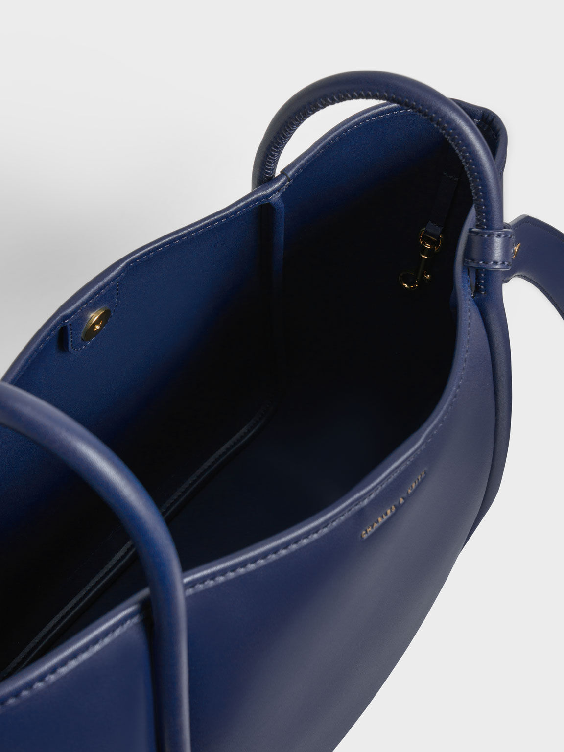 Charles and keith navy blue bag outlet