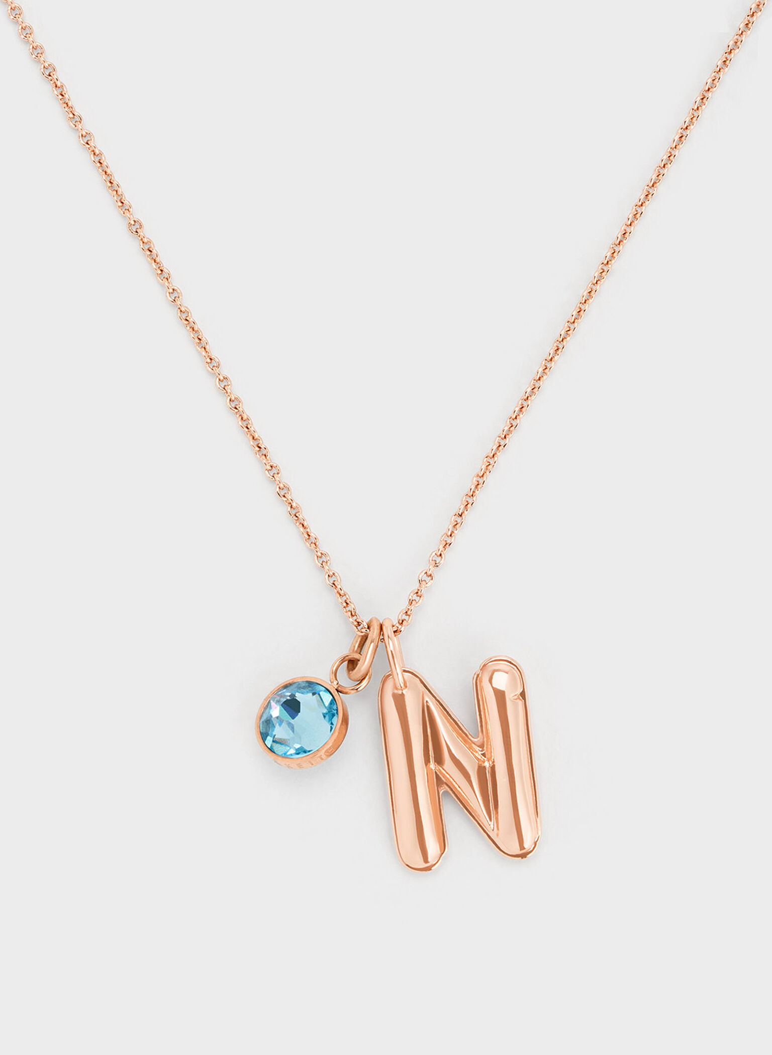 Alfabeto 'N' Charme, Rose Gold, hi-res