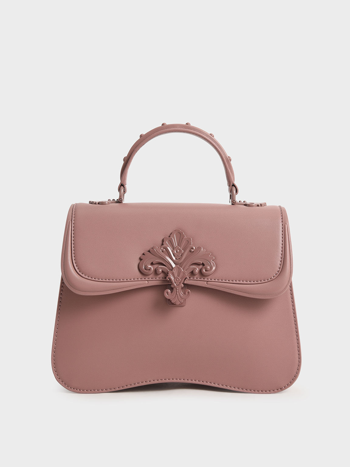 Charles and keith studded bag clearance