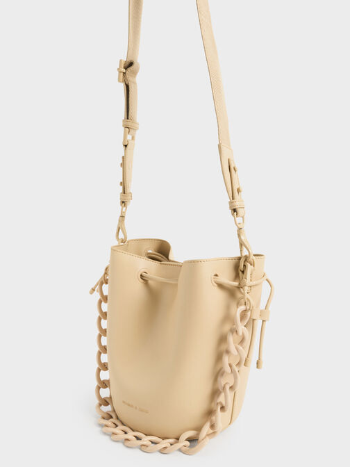 Lana Bucket Bag, Beige, hi-res