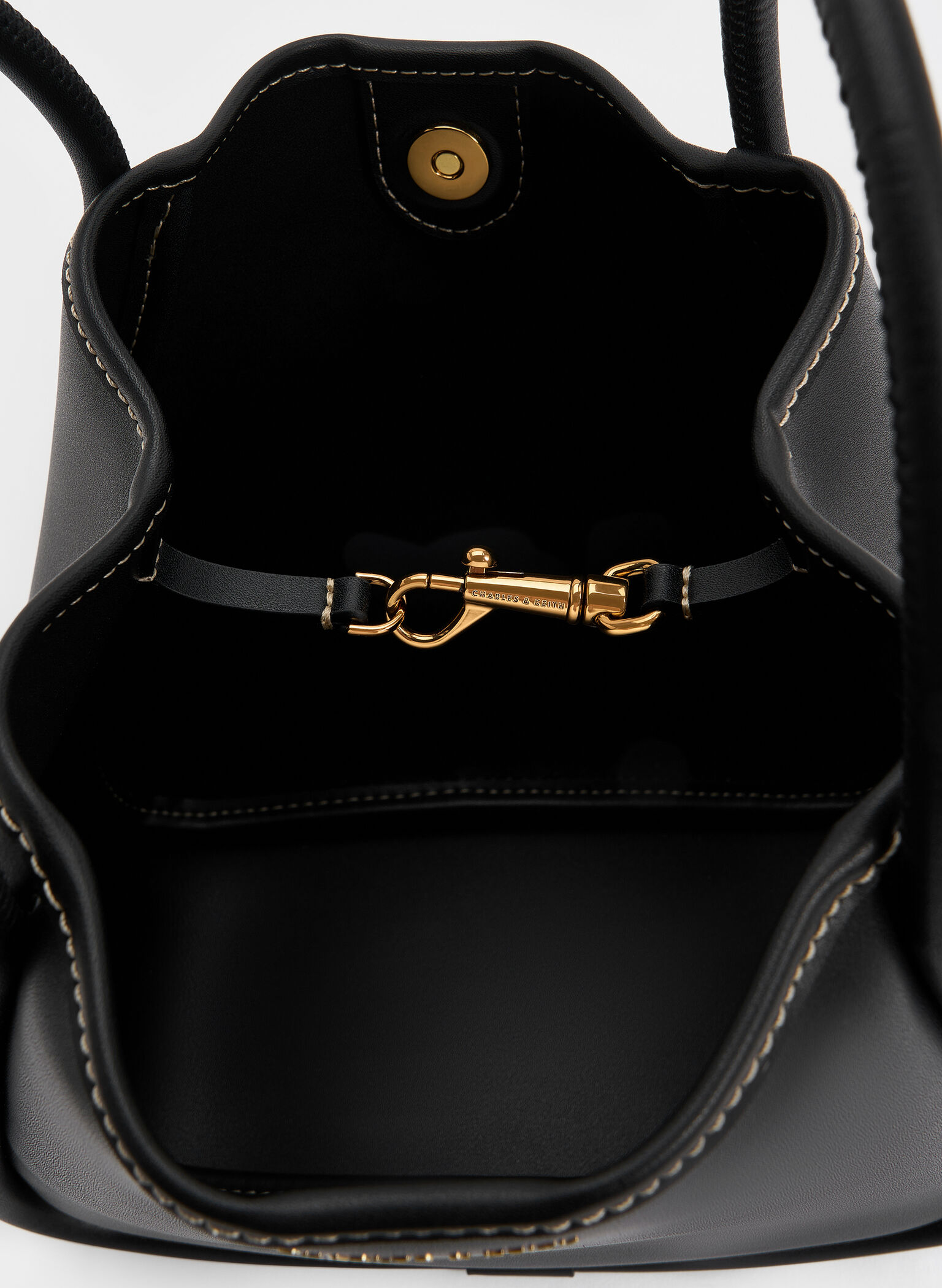 Mini Lyla Tubular Tote Bag, Negro, hi-res