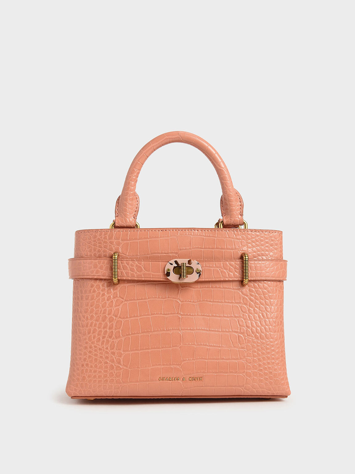 charles and keith plush powder bag