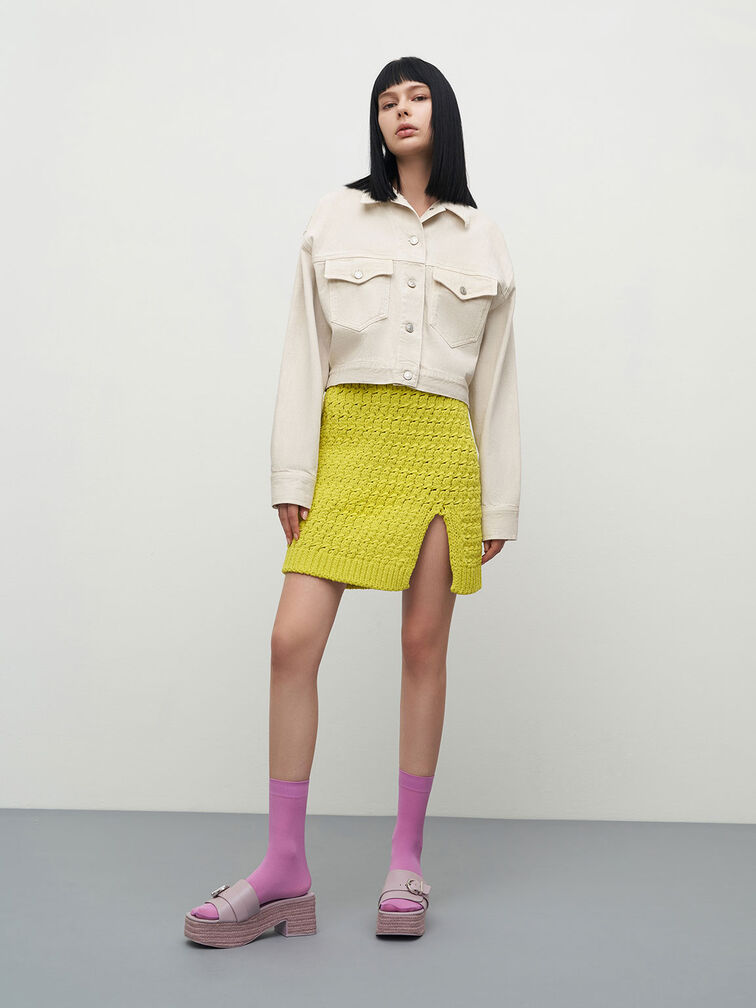 Buckled Platform Espadrilles, Lilac, hi-res
