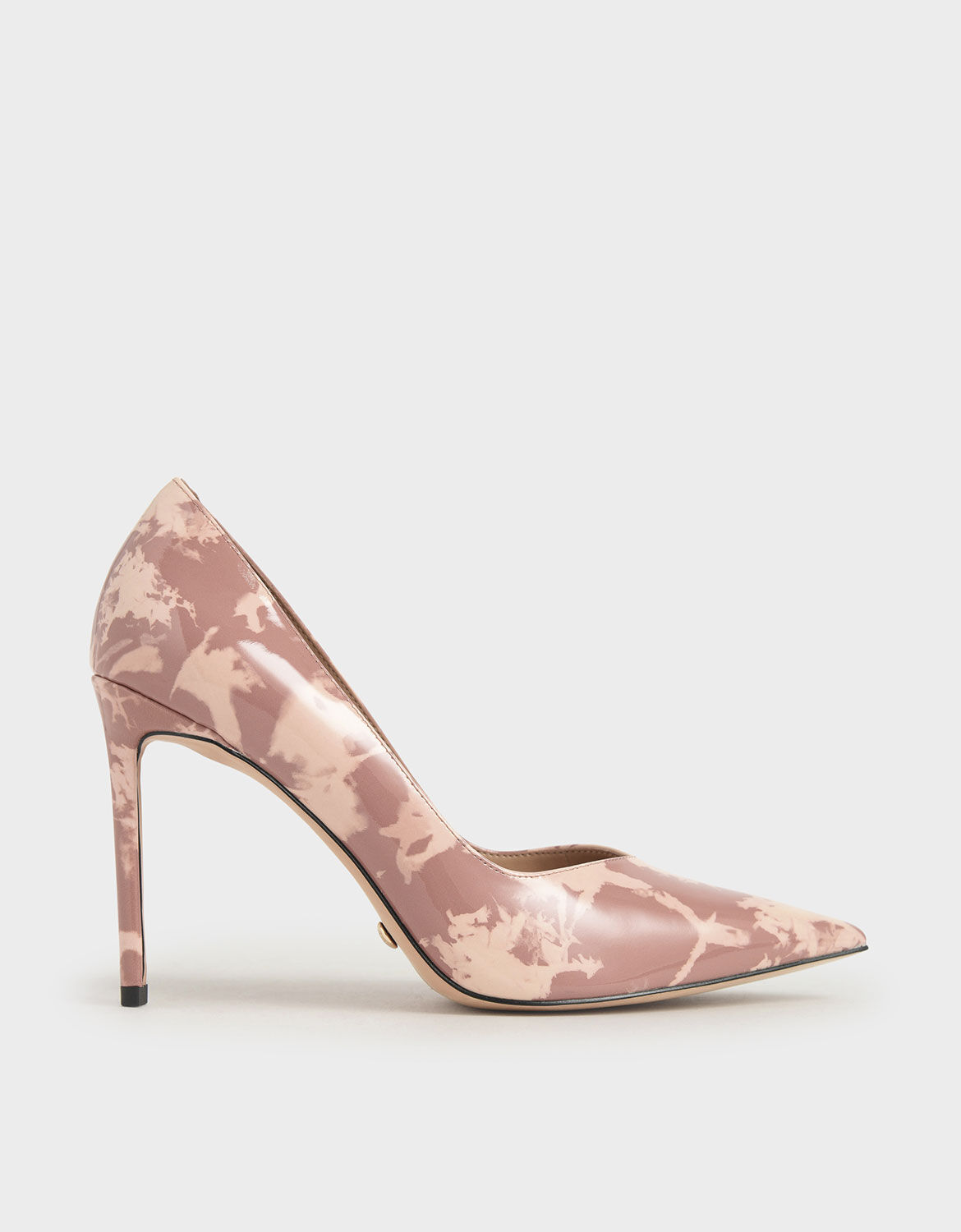 patent blush heels