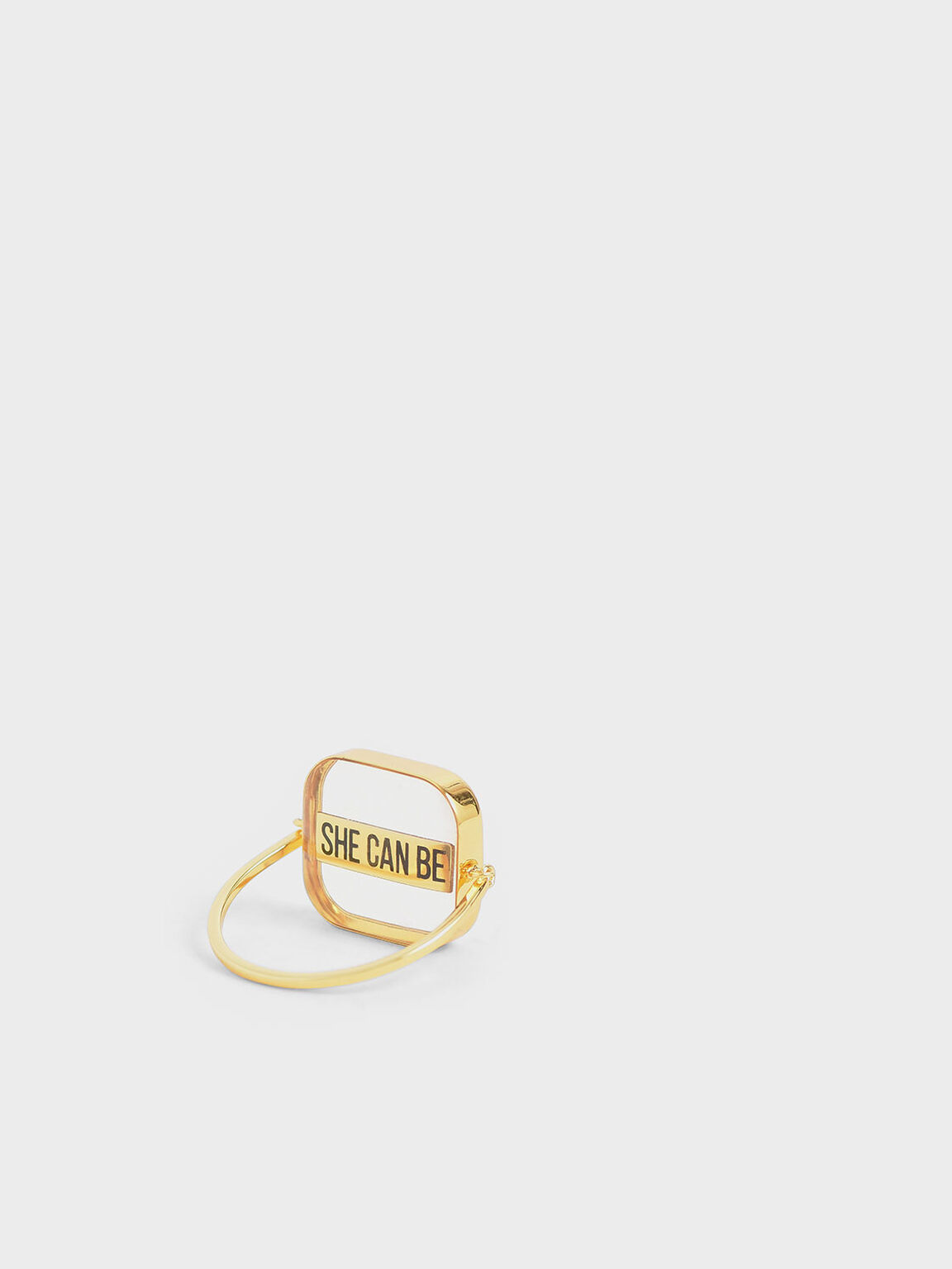 The Purpose Collection -  'She Can Be' Ring, Gold, hi-res