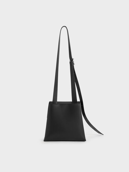 Marceline Trapeze Crossbody Bag, Noir, hi-res
