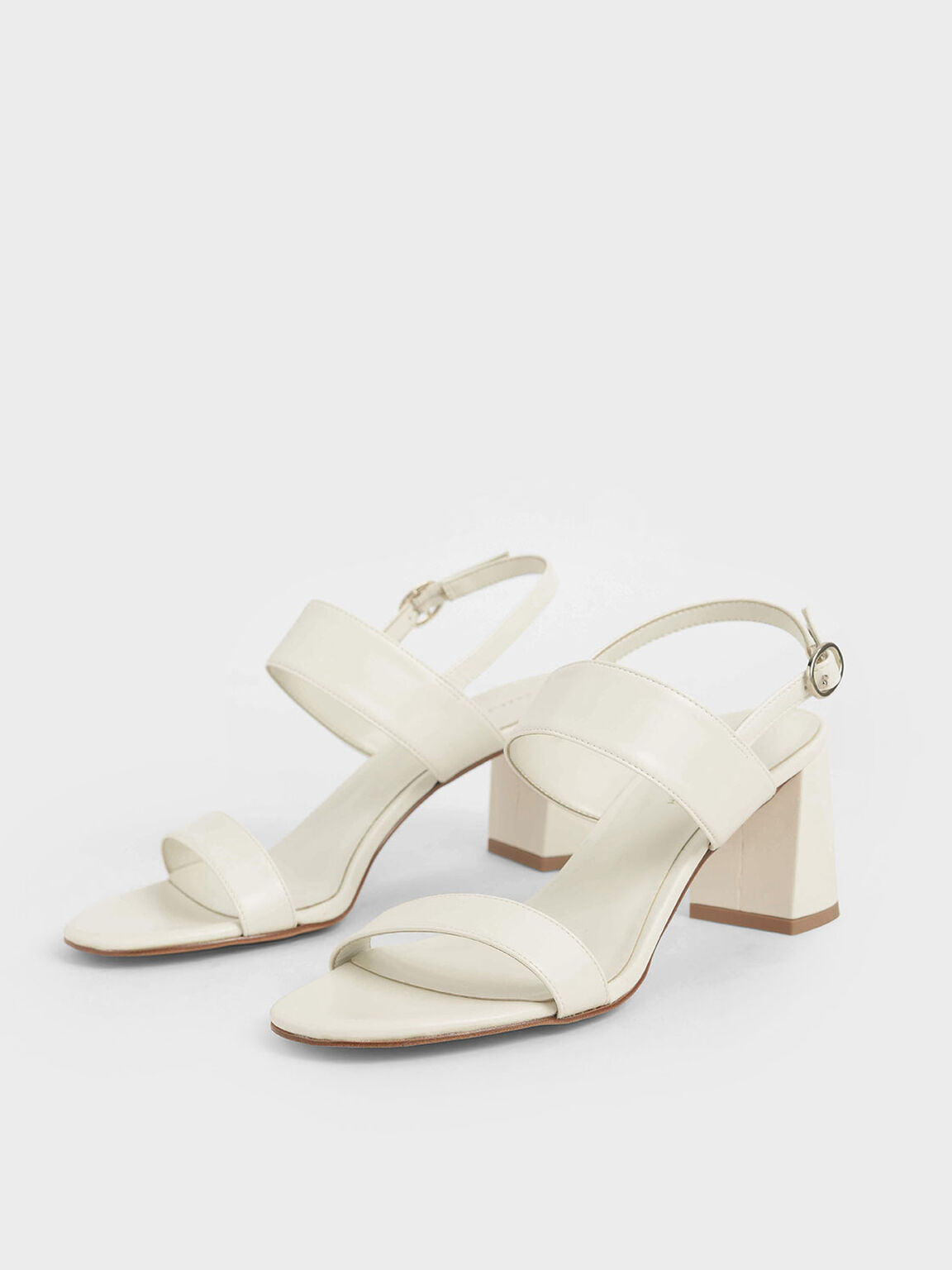 cream leather slingback shoes