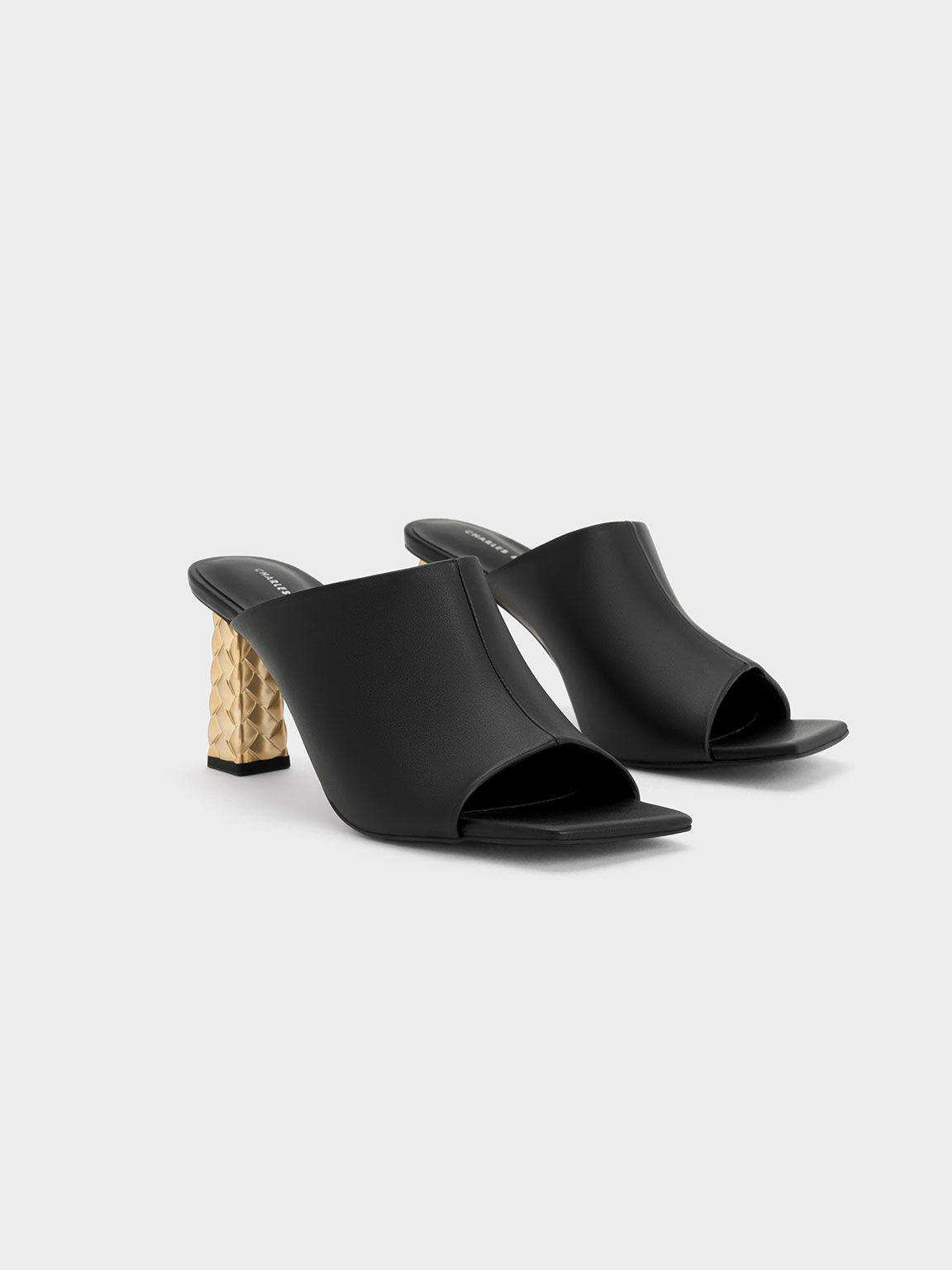 Open toed on sale mules