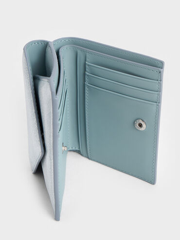 Bosie Denim Envelope Wallet, Denim Blue, hi-res