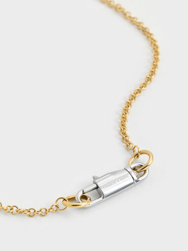 Collier bicolore Delfina, Multicolore, hi-res