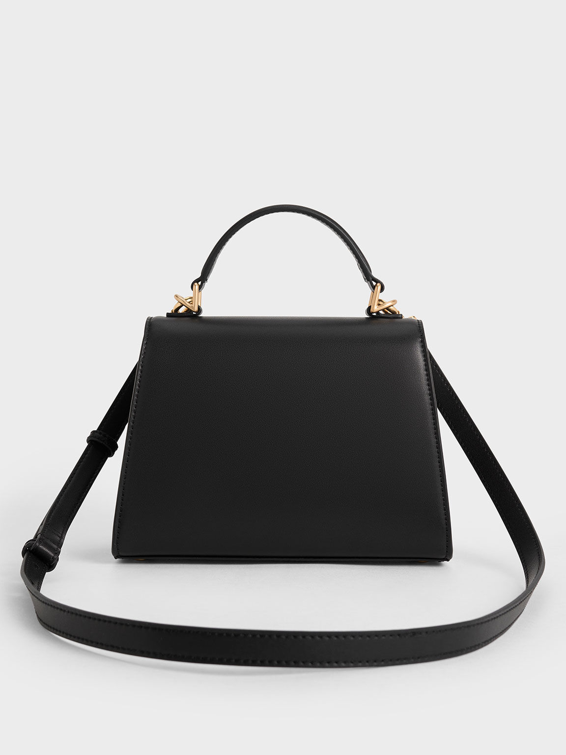 Black top handle bag store