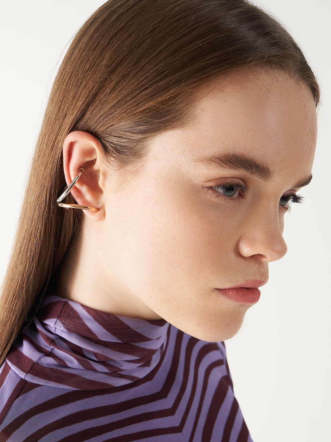 Double Hoop Earrings, Multi, hi-res