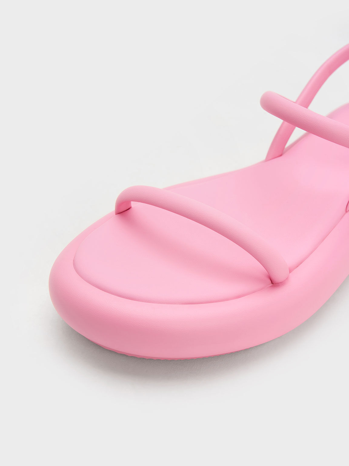 Keiko Padded Flatform Sandals, Pink, hi-res
