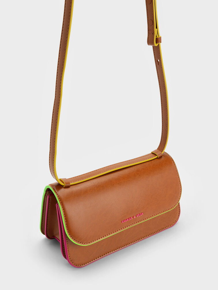 Clove Crossbody Bag, Tan, hi-res