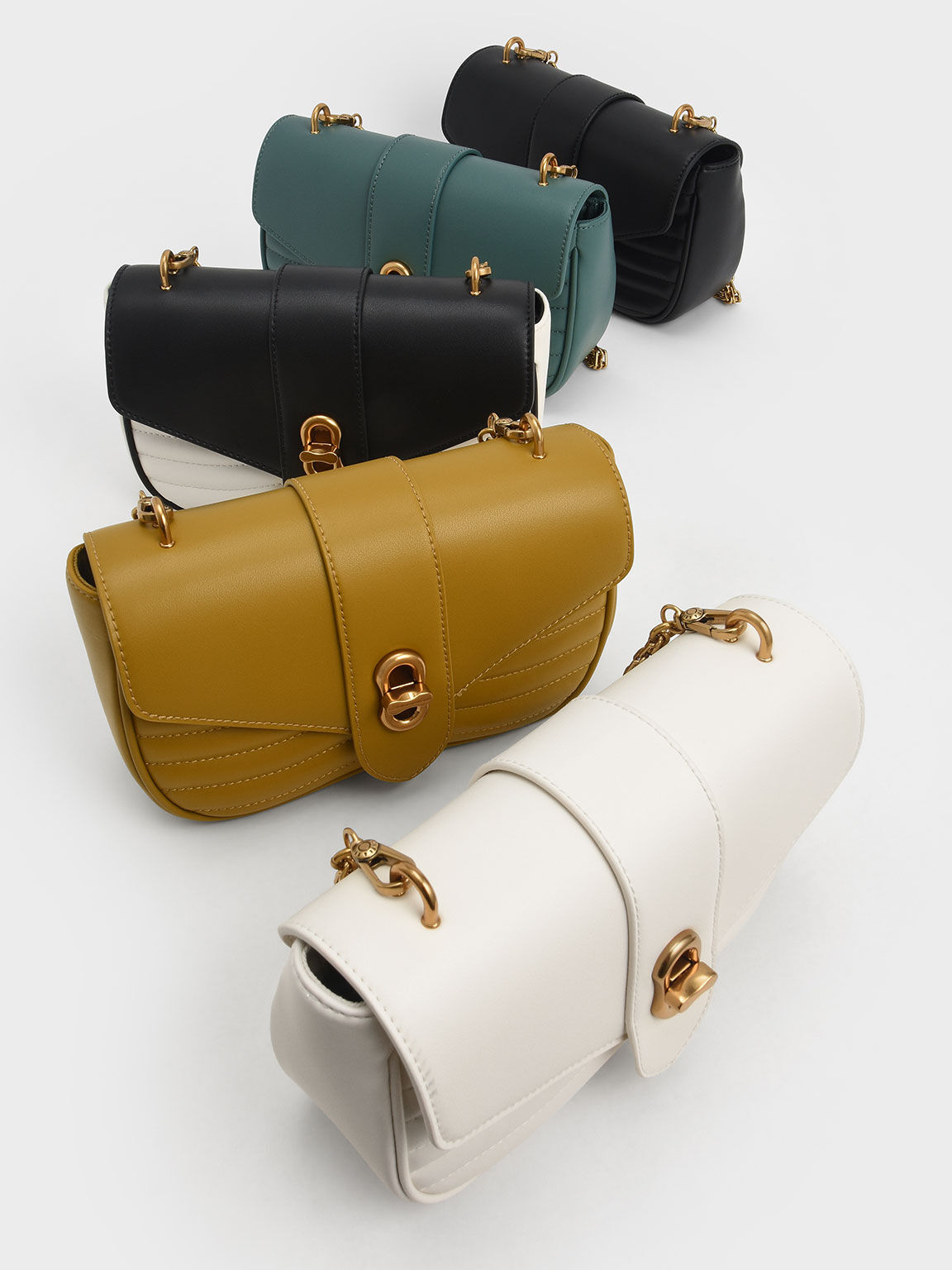 Aubrielle Panelled Crossbody Bag, Multi, hi-res