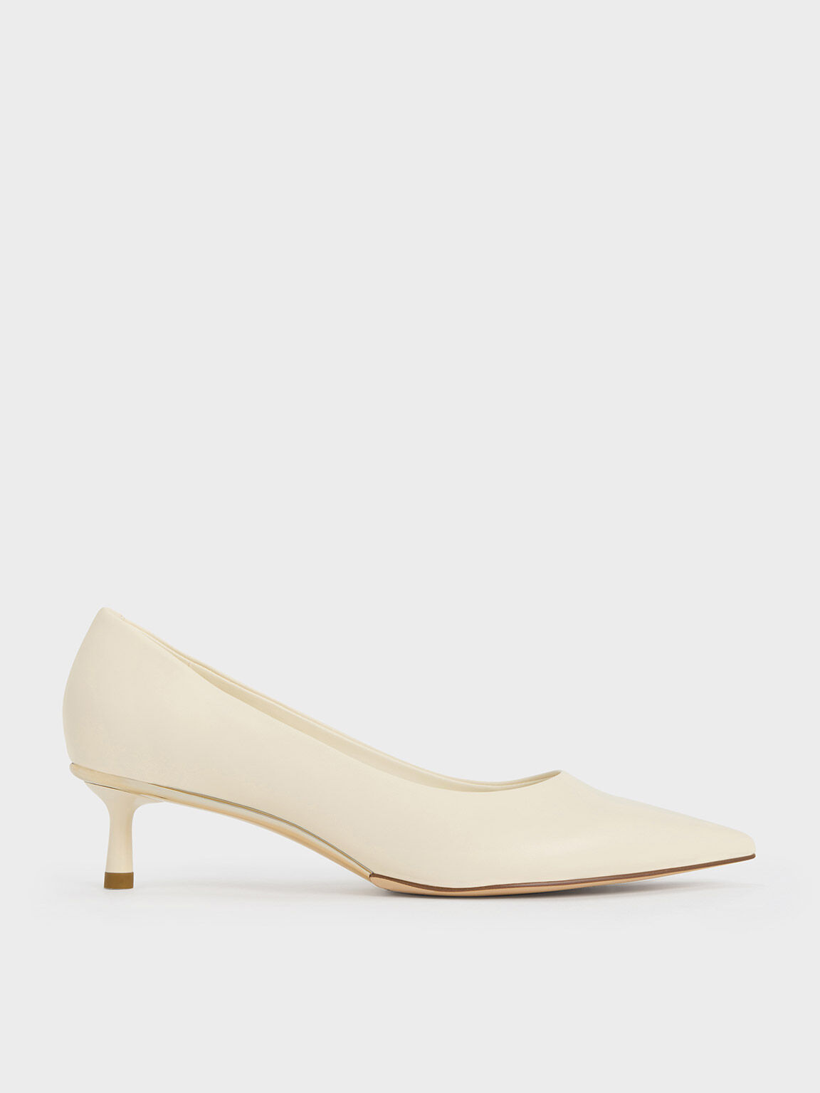 White kitten heel court shoes clearance