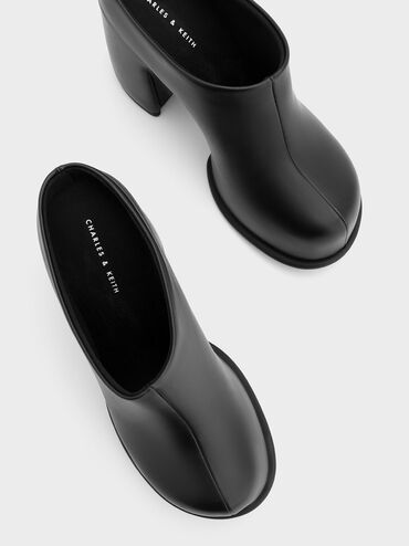 Mules Pixie de plataforma, Negro, hi-res