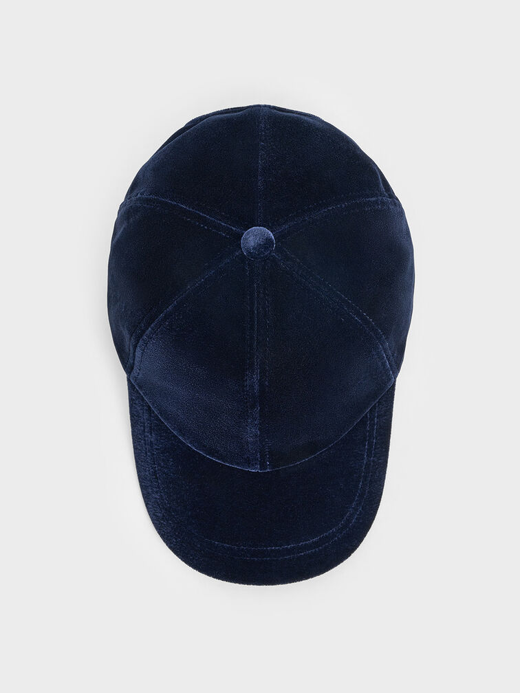 Gorro de terciopelo, Azul oscuro, hi-res