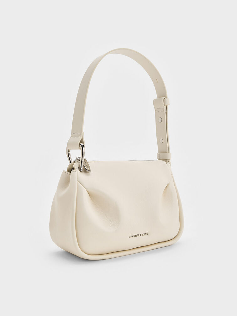 Lumen Padded Crossbody Bag, Cream, hi-res