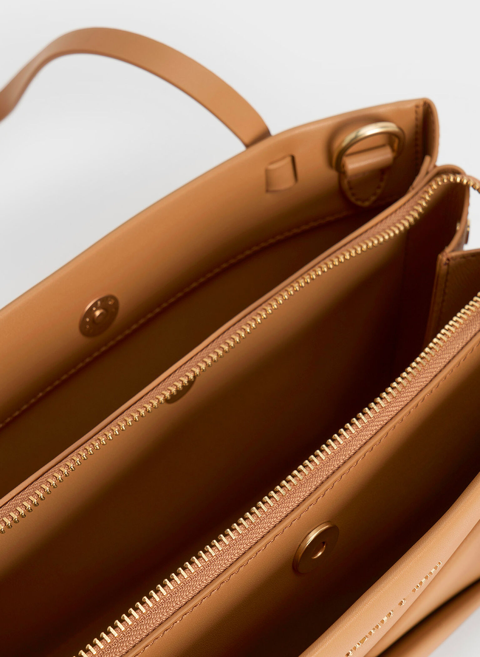 Midori Geometric Tote Bag, Camel, hi-res