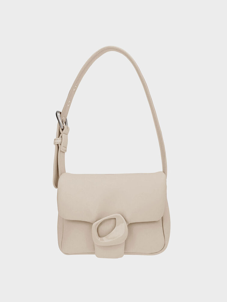 Coach Pillow Tabby Shoulder 26 Bag Ivory Small