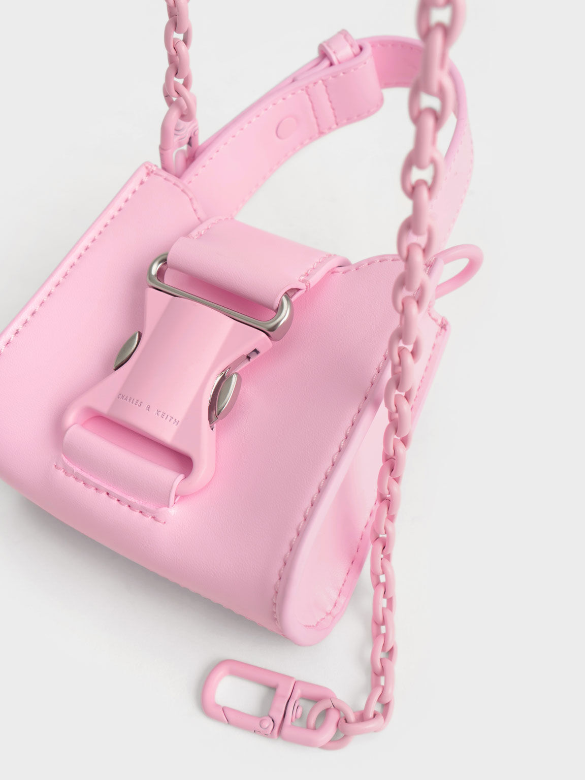 Ivy Top Handle Mini Bag, Pink, hi-res