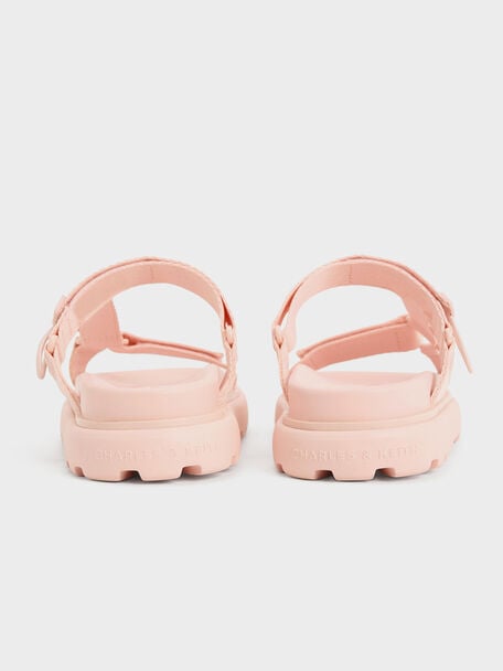 Masie 運動風拖鞋, 粉紅色, hi-res